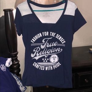 True religion bling shirt